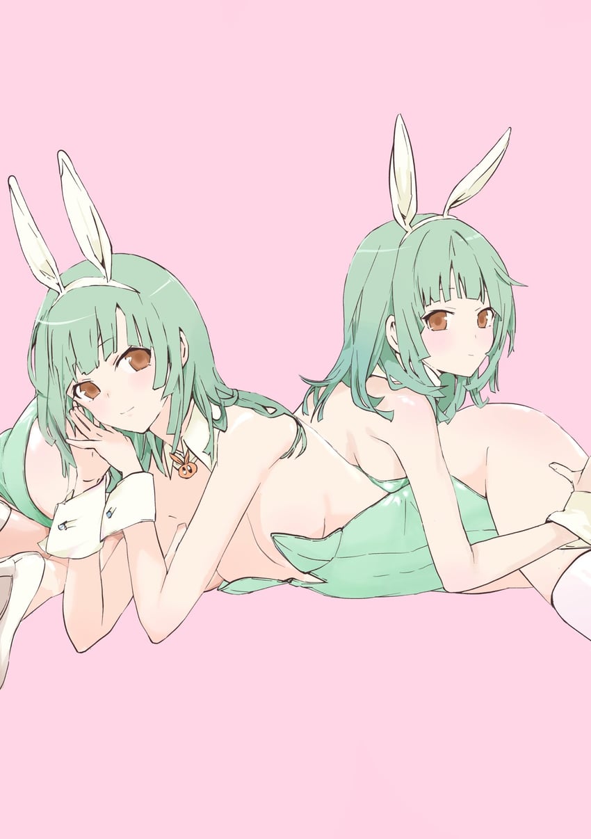 sengoku nadeko (monogatari and 1 more) drawn by usa003uni
