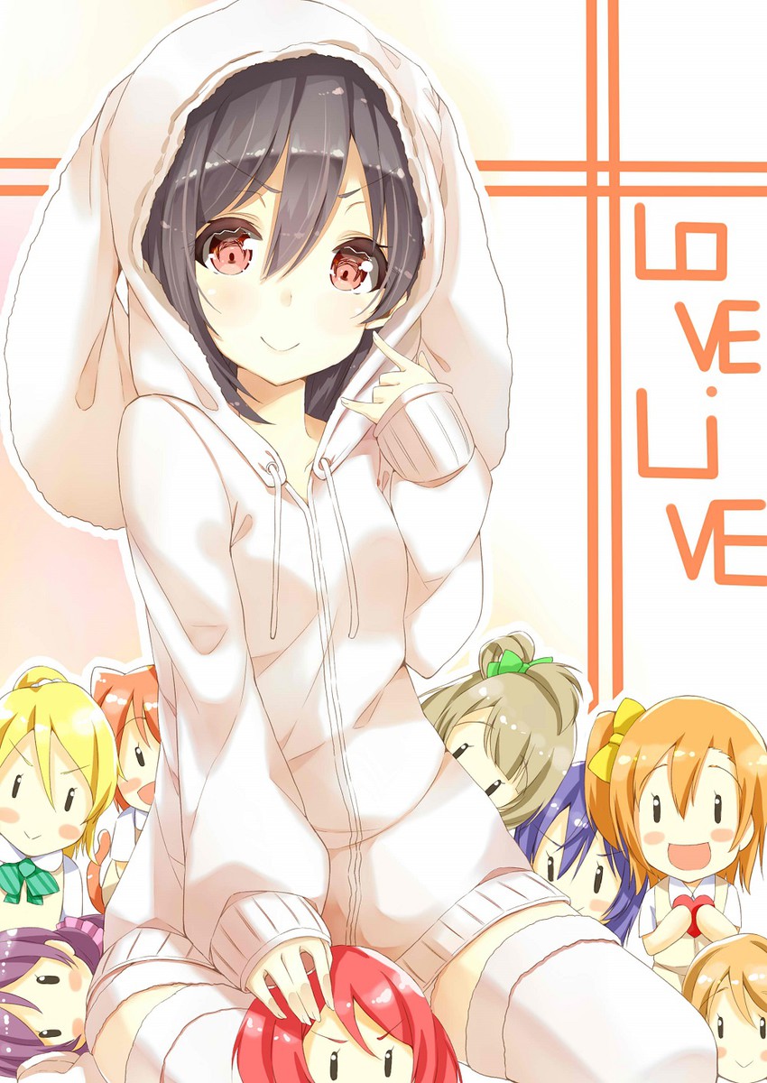 nishikino maki, tojo nozomi, sonoda umi, yazawa nico, ayase eli, and 4 more (love live! and 1 more) drawn by neko_sensha