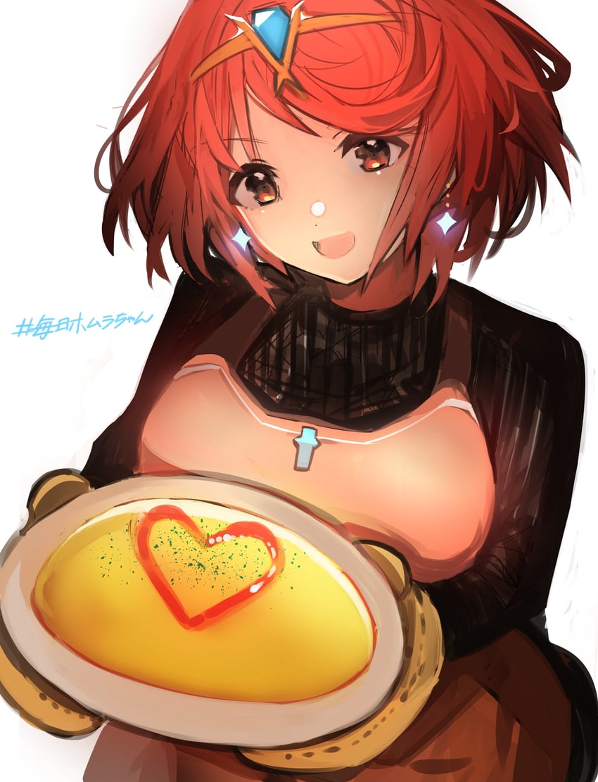 pyra (xenoblade chronicles and 1 more) drawn by tarbo_(exxxpiation)