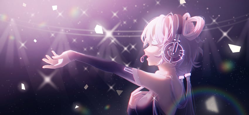 luo tianyi (vocaloid and 1 more) drawn by ji_ye_fan_sheng
