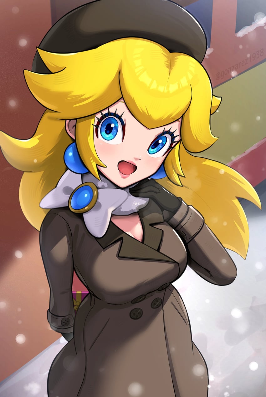 princess peach (mario and 1 more) drawn by gonzarez