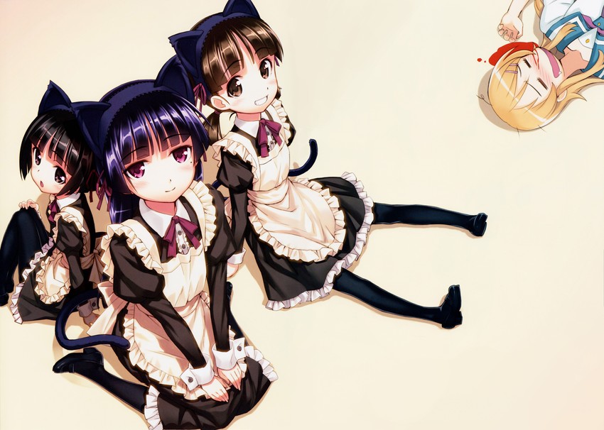 gokou ruri, kousaka kirino, gokou tamaki, and gokou hinata (ore no imouto ga konna ni kawaii wake ga nai) drawn by matsuryuu