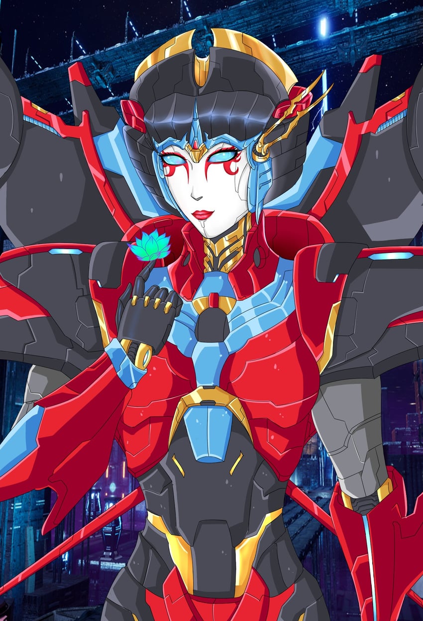 windblade (transformers) drawn by kriemh1ld