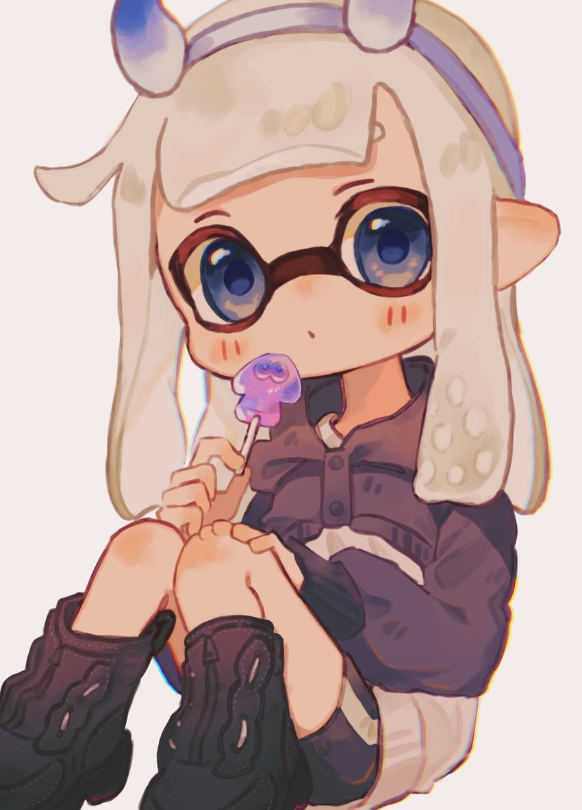 inkling player character and inkling girl (splatoon and 1 more) drawn by ochocho2828