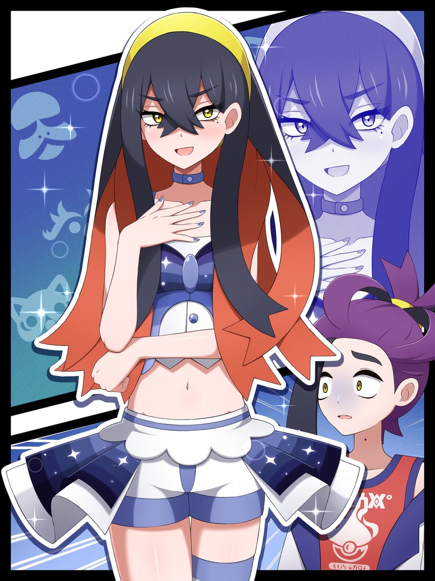 kieran and carmine (pokemon and 2 more) drawn by shabana_may