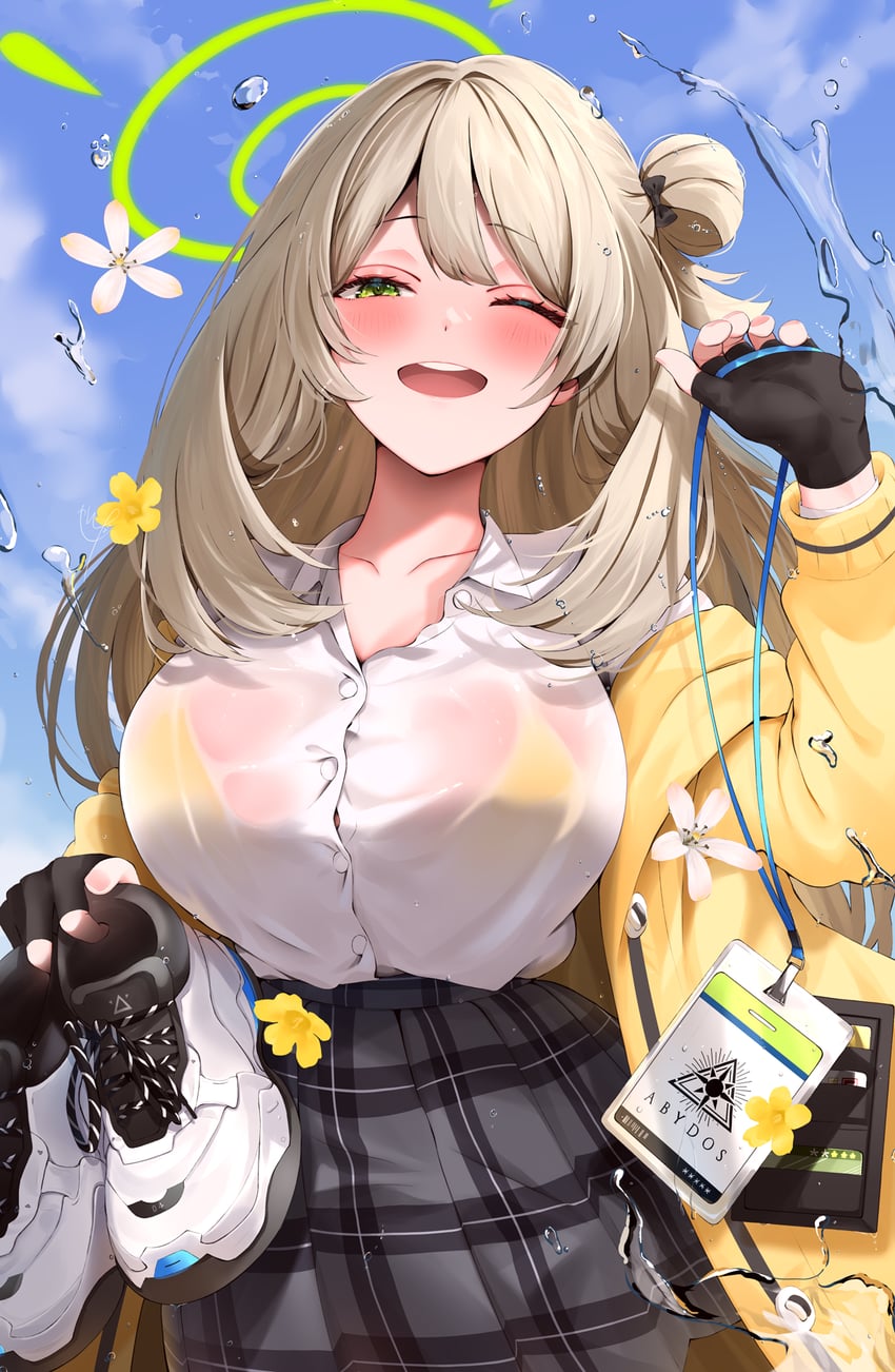 nonomi (blue archive) drawn by narushima_kanna