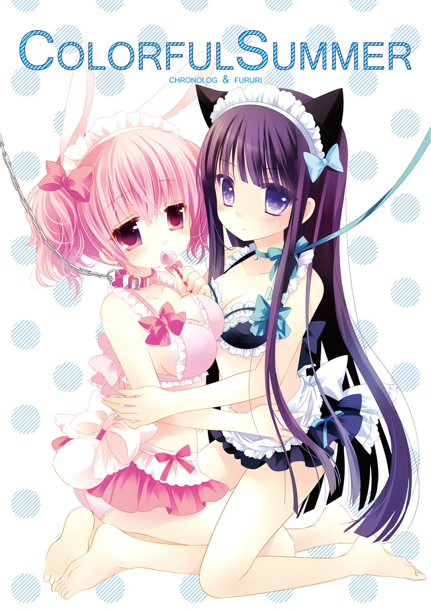 shirakiin ririchiyo and roromiya karuta (inu x boku ss) drawn by hinayuki_usa and sakurazawa_izumi