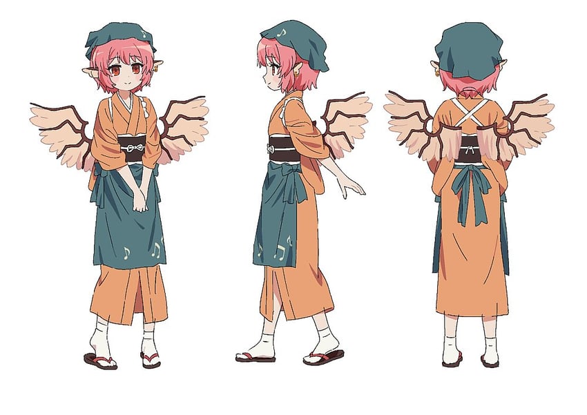 mystia lorelei and okamisty (touhou and 1 more) drawn by youzikk