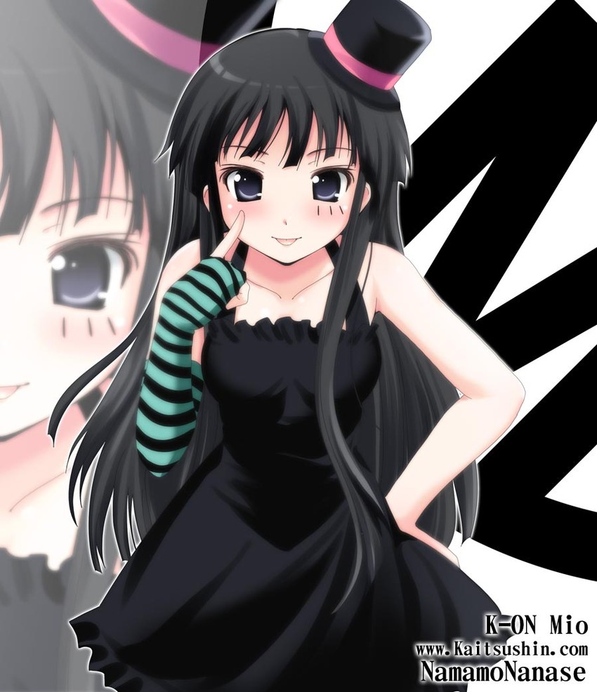 akiyama mio (k-on! and 1 more) drawn by namamo_nanase
