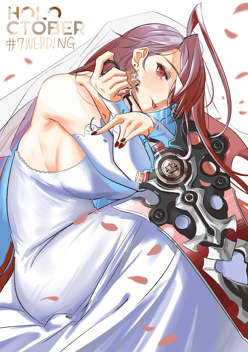elizabeth rose bloodflame (hololive and 1 more) drawn by set7