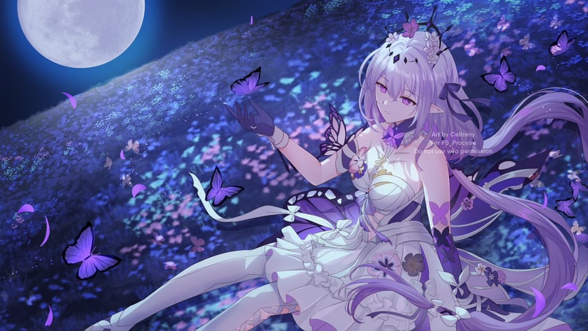 castorice (honkai and 1 more) drawn by celtreny