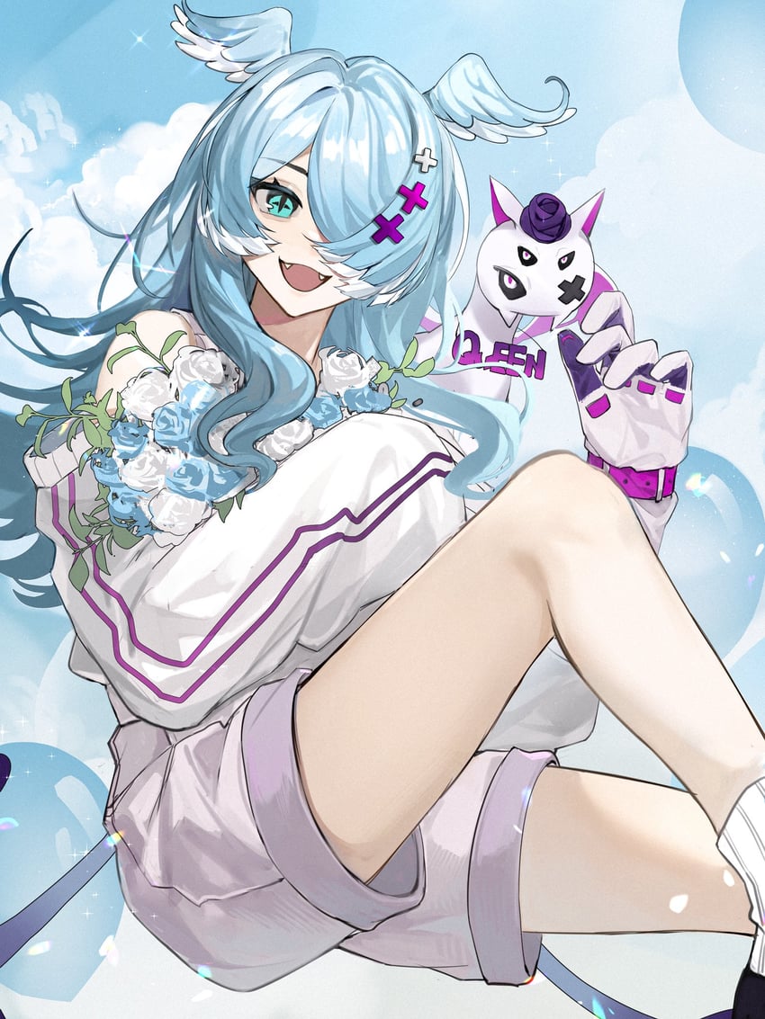 elira pendora and pikl (nijisanji and 1 more) drawn by hhmy_(50158413)