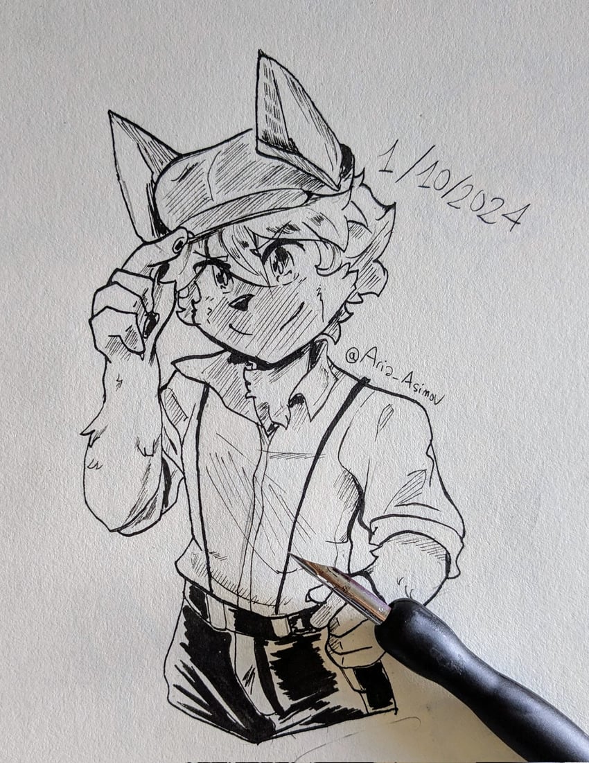 malt marzipan (little tail bronx and 1 more) drawn by ariaasimov