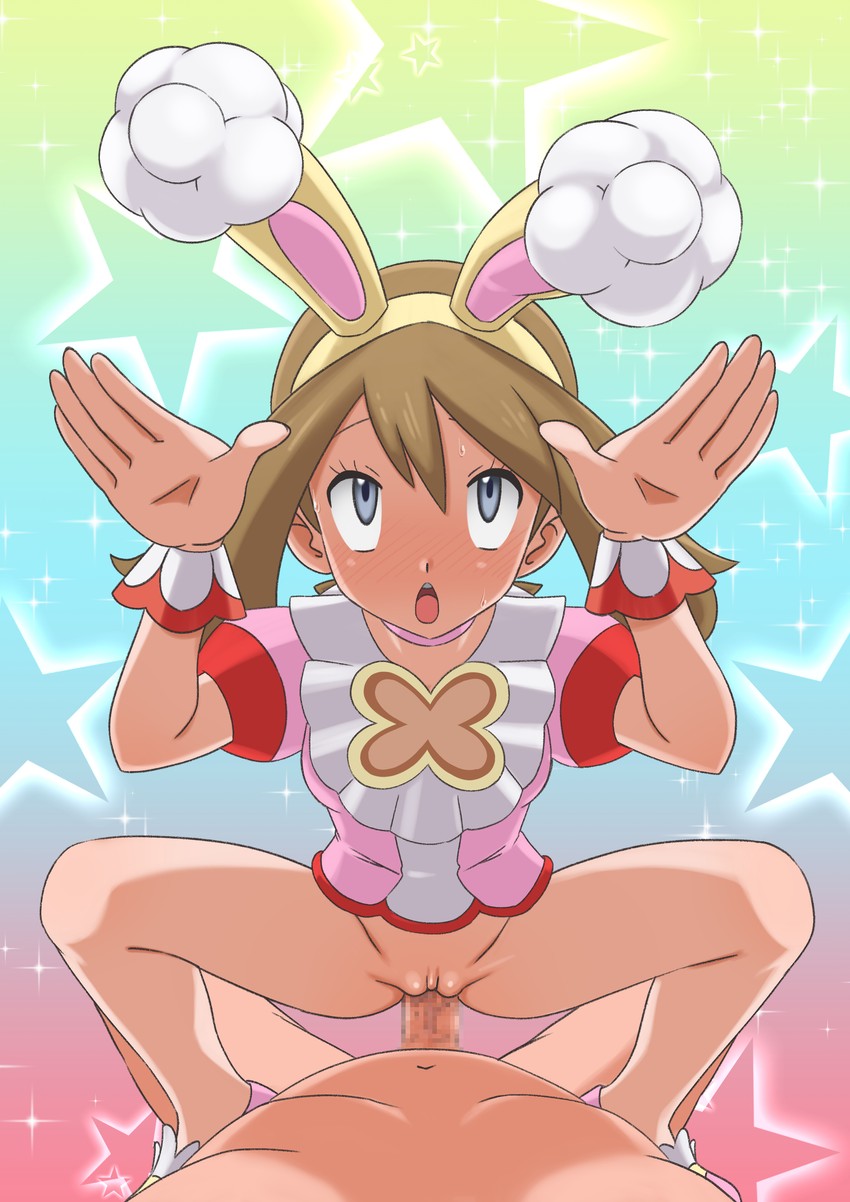 may (pokemon and 1 more) drawn by miraa_(chikurin)