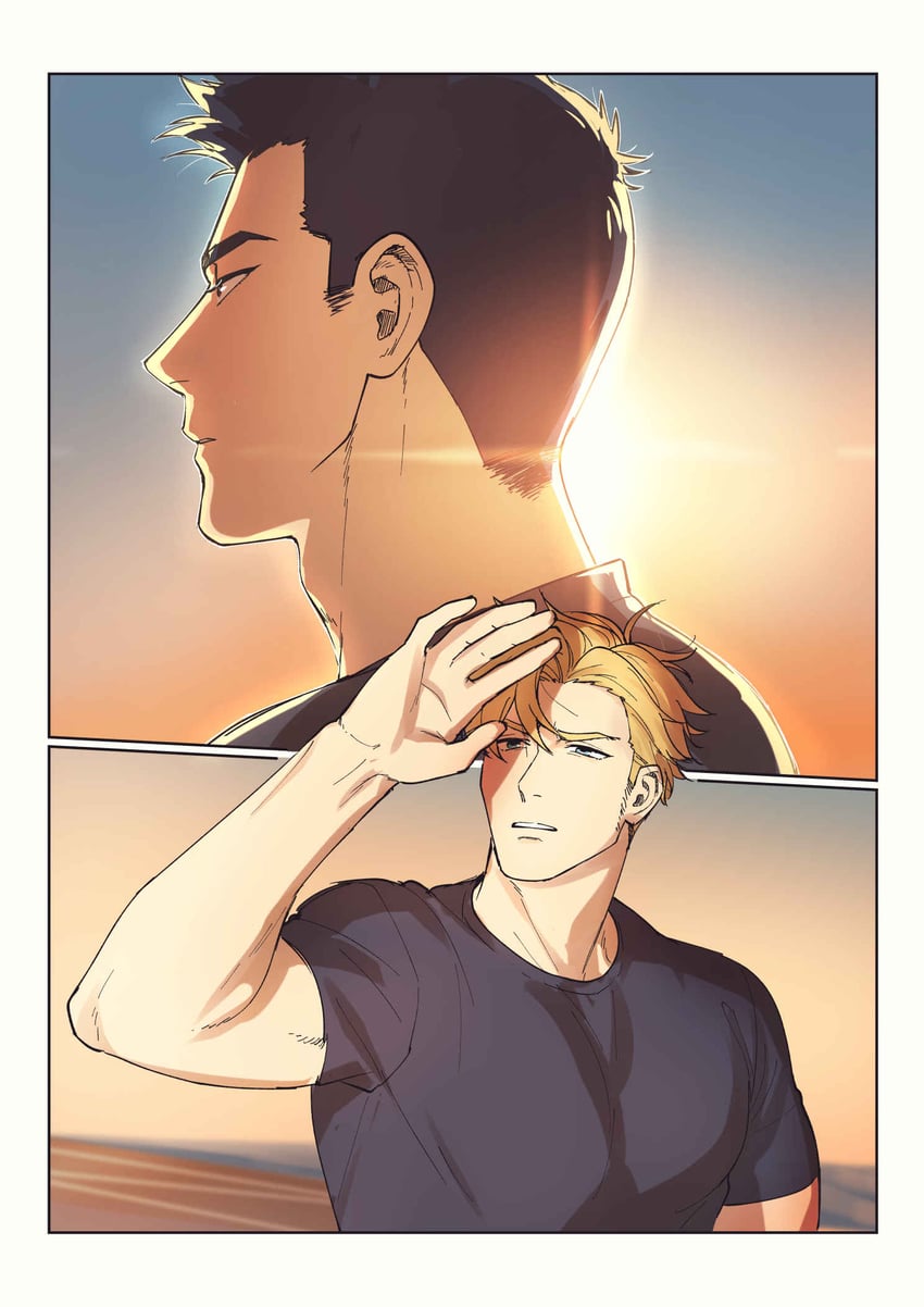 ao isami and lewis smith (yuuki bakuhatsu bang bravern) drawn by yuzuki_(hmr813k)