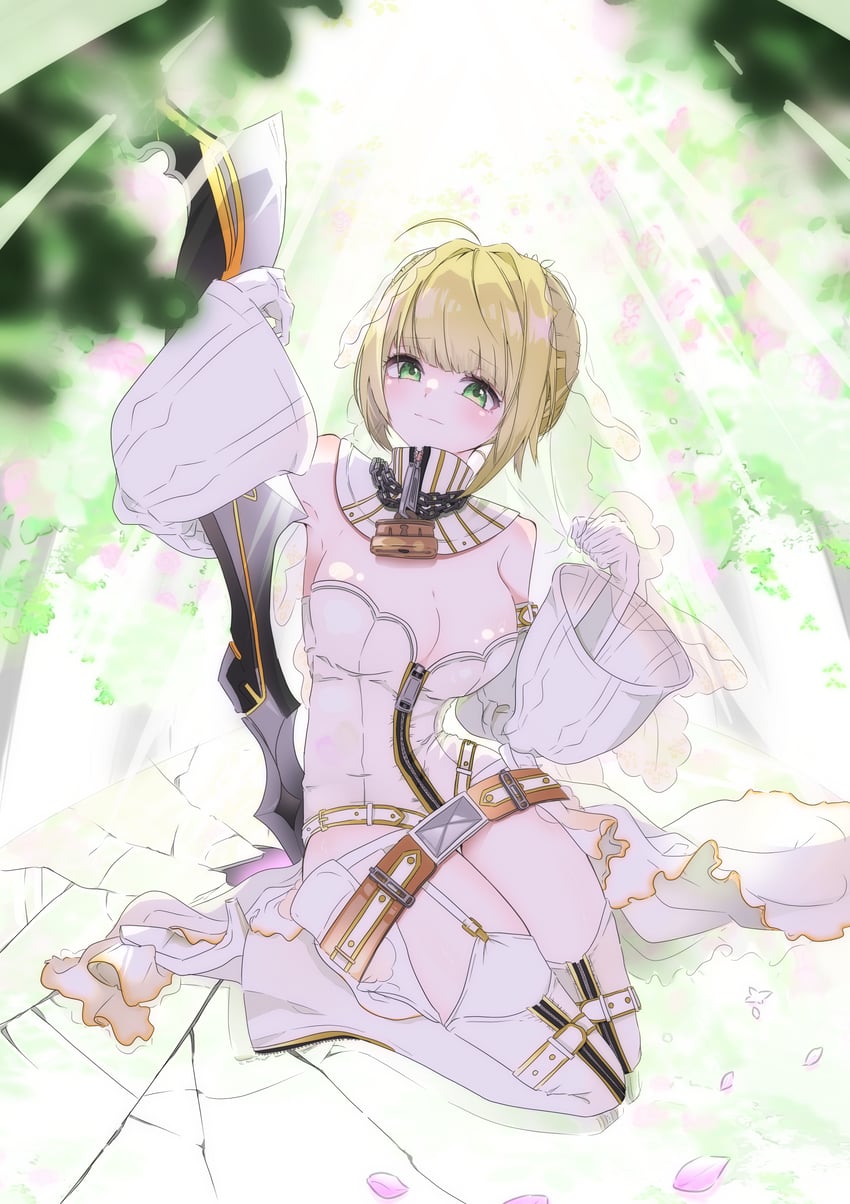 nero claudius (fate and 1 more) drawn by ria_art