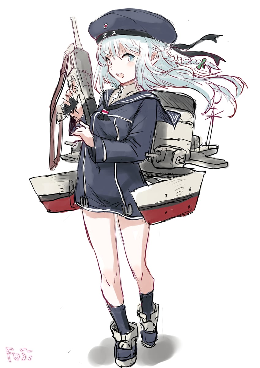 z1 leberecht maass (original and 1 more) drawn by fuji_(pixiv24804665)