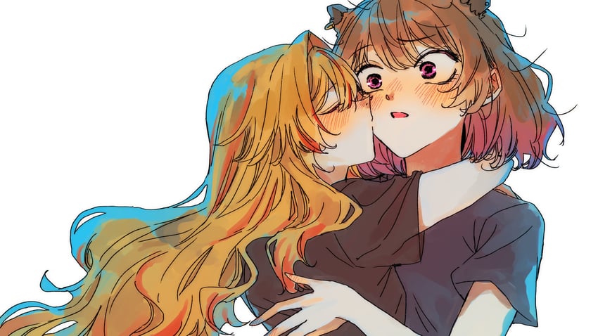 kazami kuku and yunohara izumi (nanashi inc.) drawn by amaotome