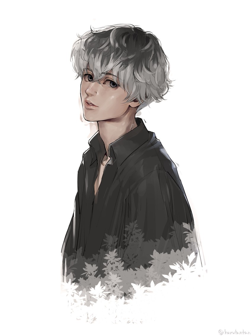 kaneki ken and sasaki haise (tokyo ghoul and 1 more) drawn by yamasaki_haruta