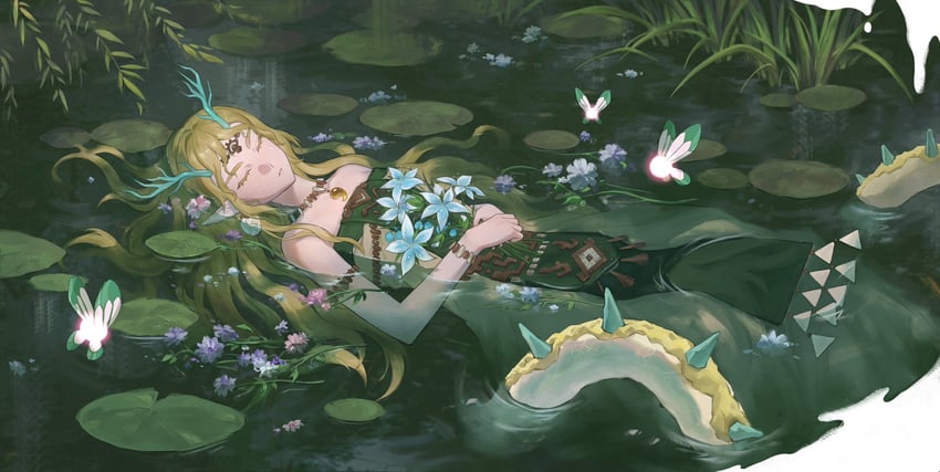 princess zelda and light dragon (the legend of zelda and 2 more) drawn by 07shiyu