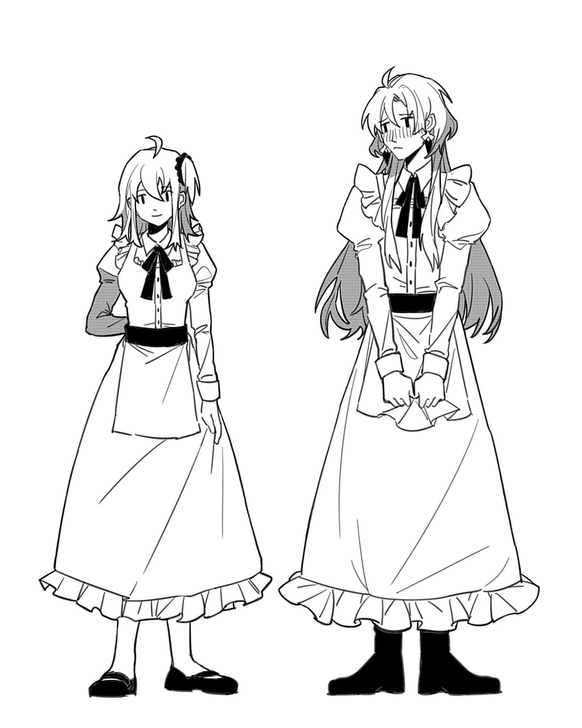 fujimaru ritsuka and constantine xi (fate and 1 more) drawn by jing84672940