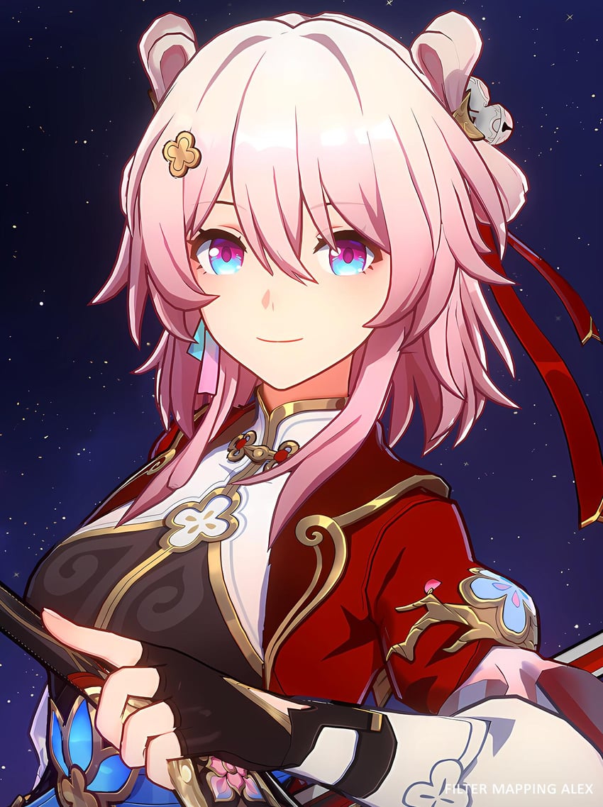march 7th (honkai and 1 more) drawn by alex_xiaohongshu