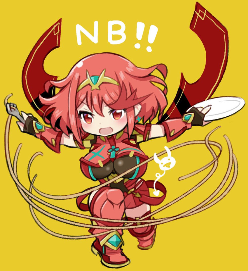 pyra (xenoblade chronicles and 1 more) drawn by ma2acworks