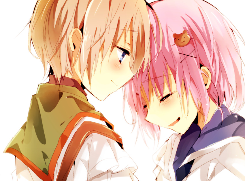 takeya yuki and naoki miki (gakkou gurashi!) drawn by hiiragi_fuyuki