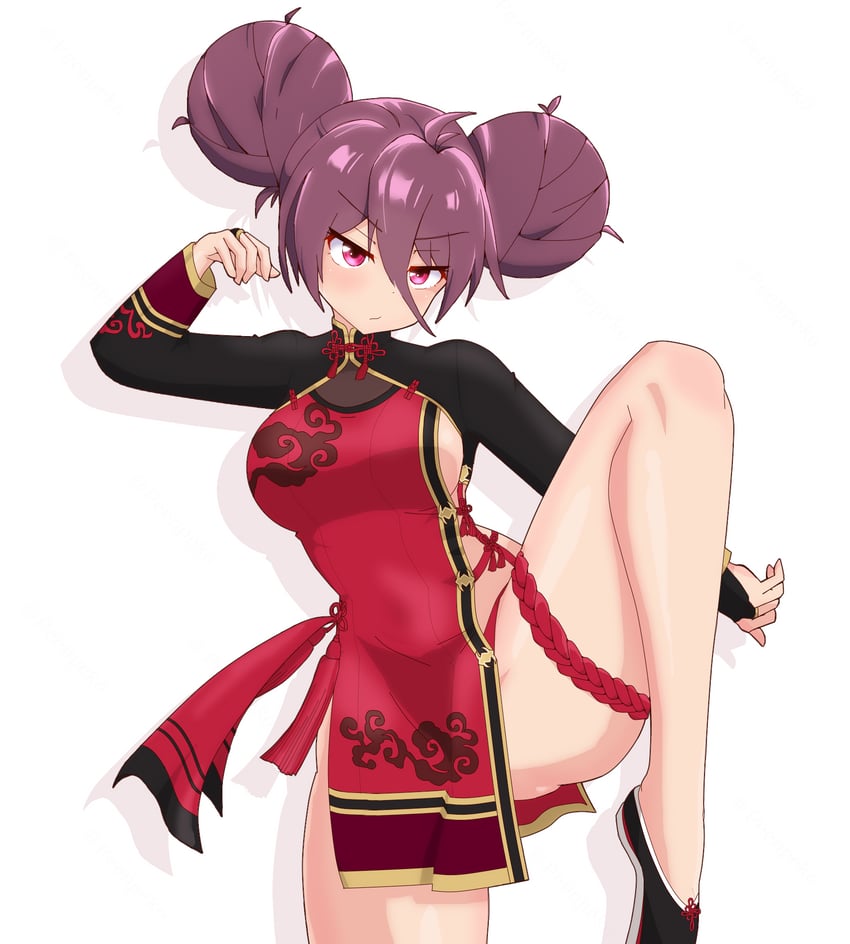 tsubuzaki anko (battle girl high school) drawn by pen_peko_(yakipeko)