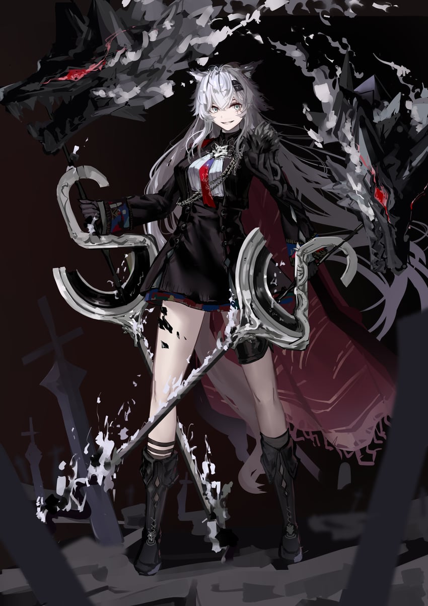 lappland and lappland the decadenza (arknights) drawn by huijin_zhi_ling