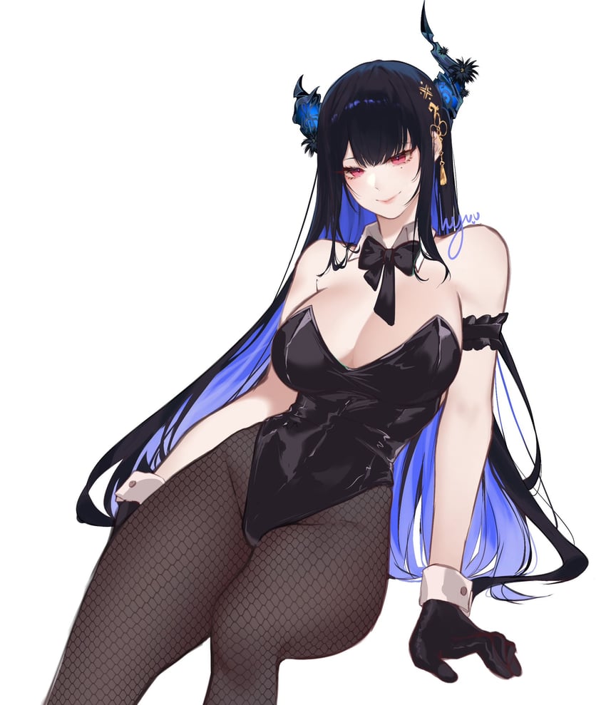nerissa ravencroft (hololive and 1 more) drawn by hyuu_(lblank27)