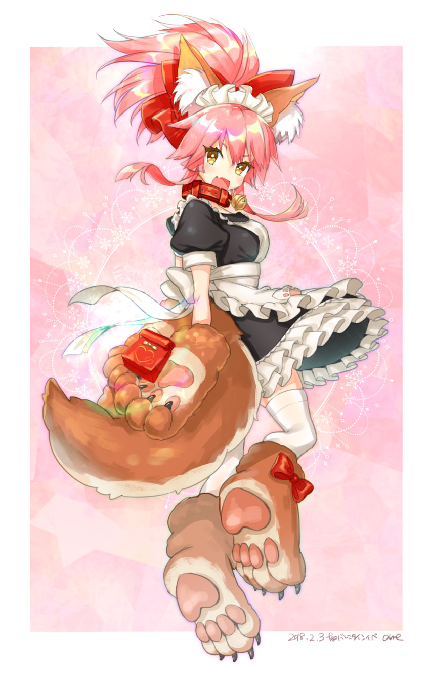 tamamo and tamamo cat (fate and 1 more) drawn by tranquil-lizer