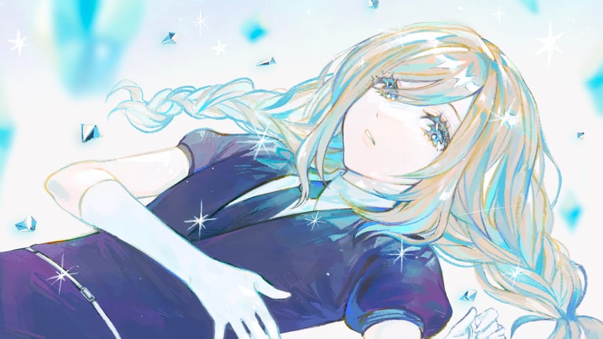 dazbee (houseki no kuni and 1 more) drawn by 43_pon
