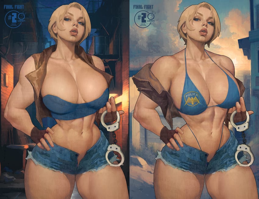 lucia morgan (final fight and 1 more) drawn by ickpot