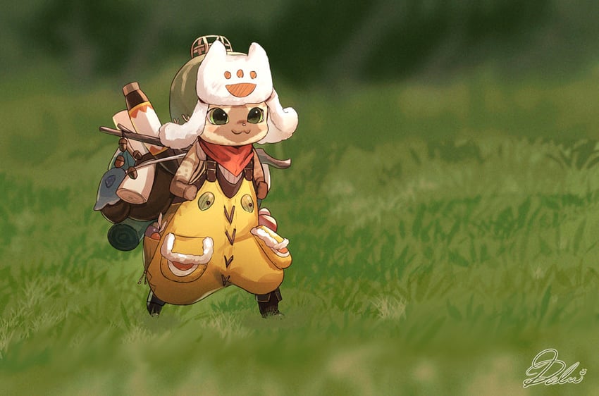 player palico (monster hunter and 1 more) drawn by dolce_(dolsuke)