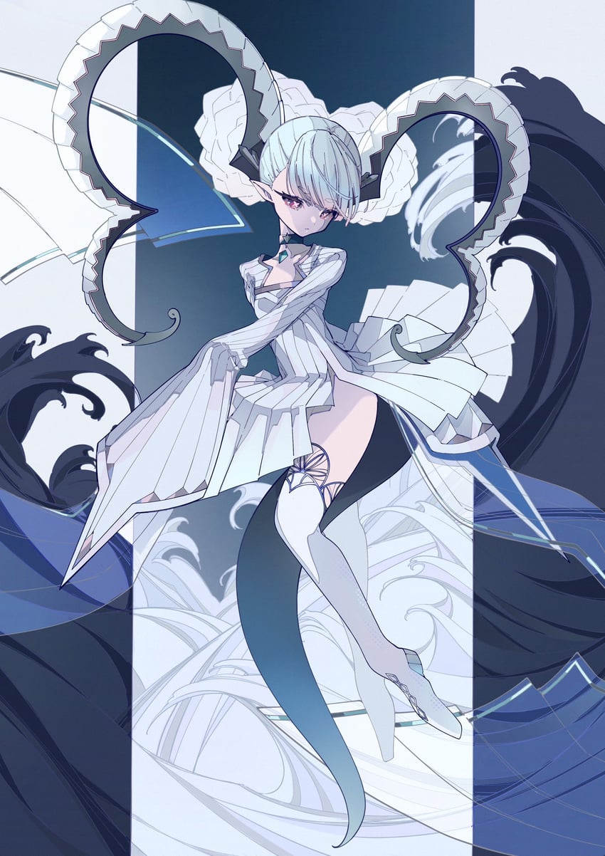 tiamat and larva tiamat (fate and 1 more) drawn by iregui_kamo