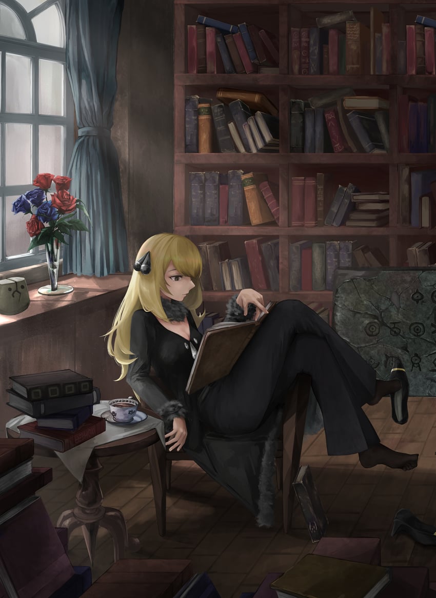 cynthia, unown, unown a, unown o, unown i, and 3 more (pokemon and 1 more) drawn by dedemaru