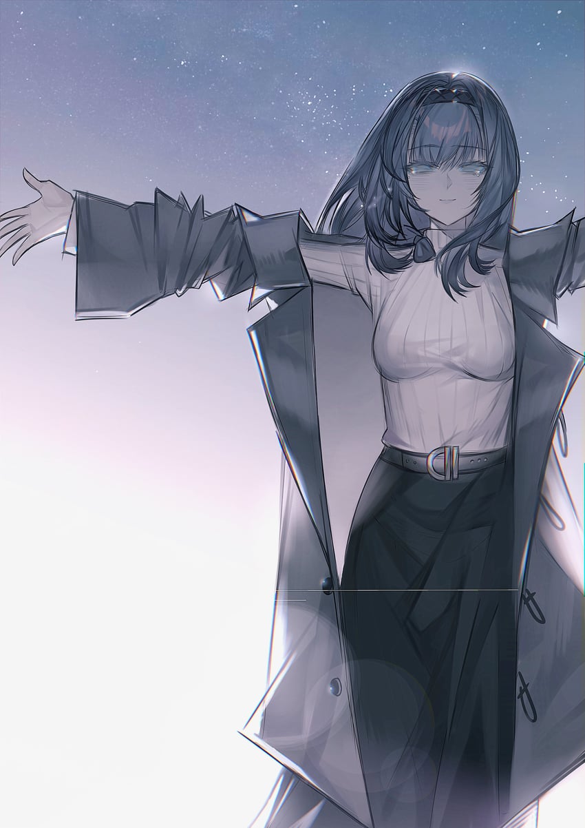 priestess (arknights) drawn by grscubes