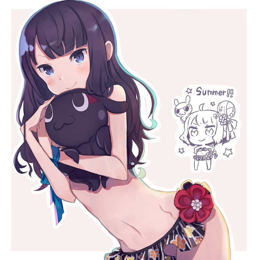 katsushika hokusai and tokitarou (fate and 1 more) drawn by totatokeke