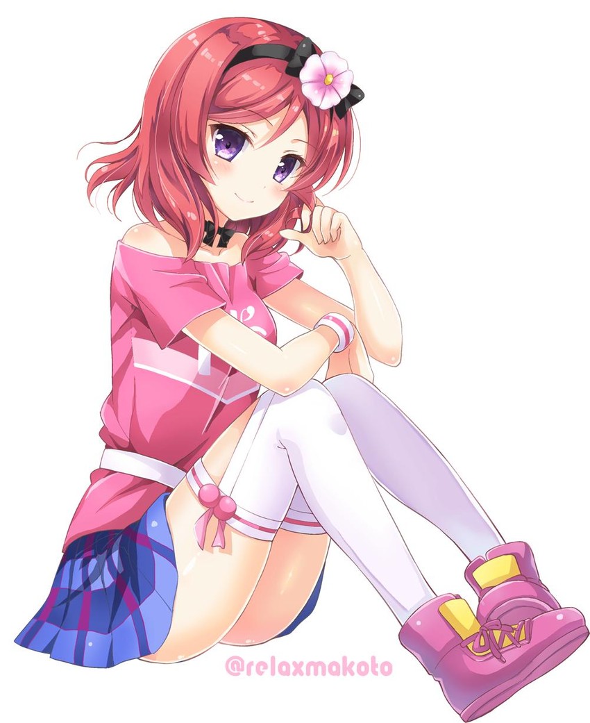 nishikino maki (love live! and 1 more) drawn by sakurai_makoto_(custom_size)