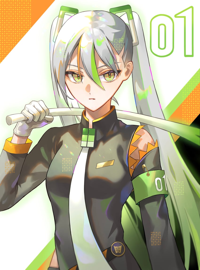 hatsune miku and fighting miku (pokemon and 2 more) drawn by kinakomocci518
