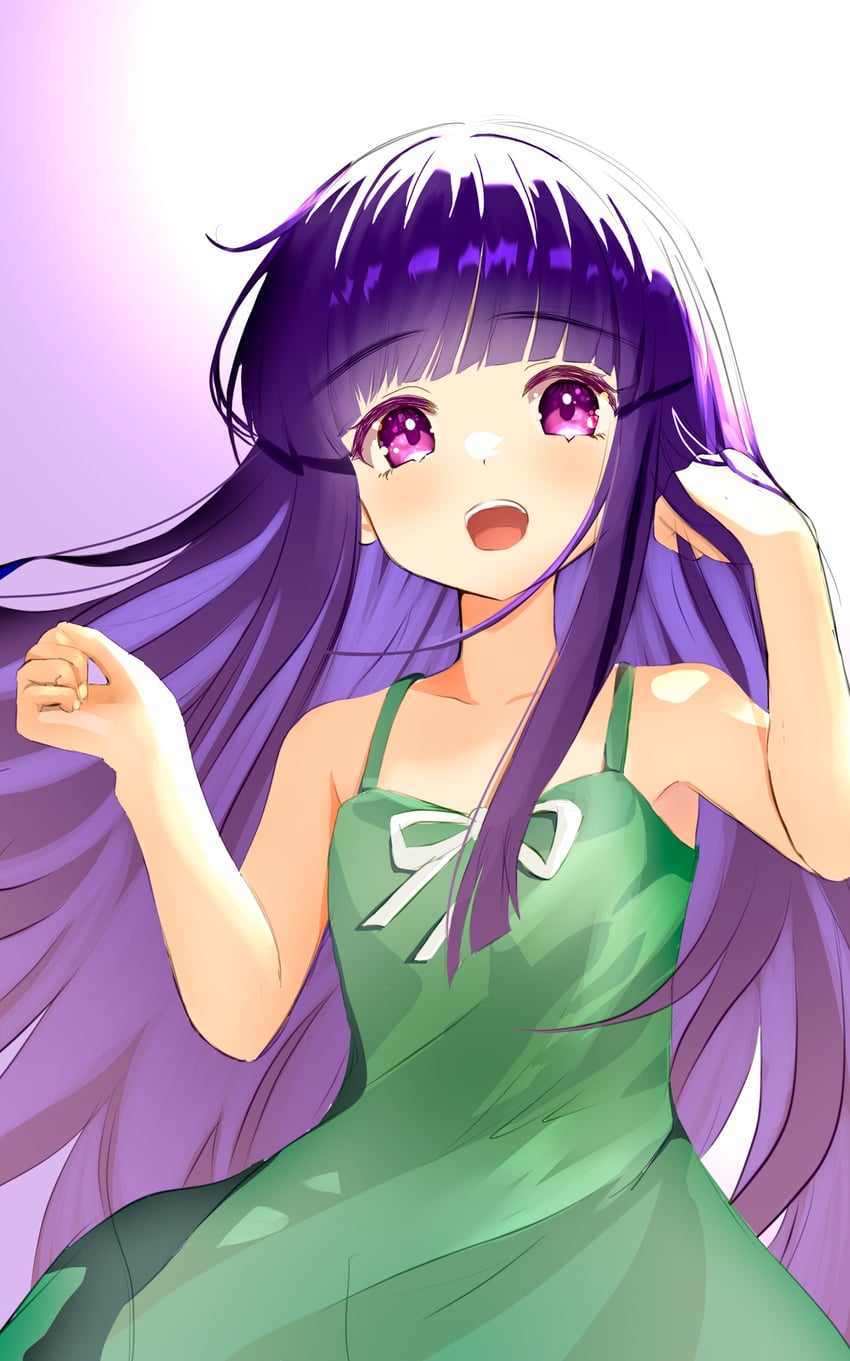 furude rika (higurashi no naku koro ni) drawn by umeyanenne