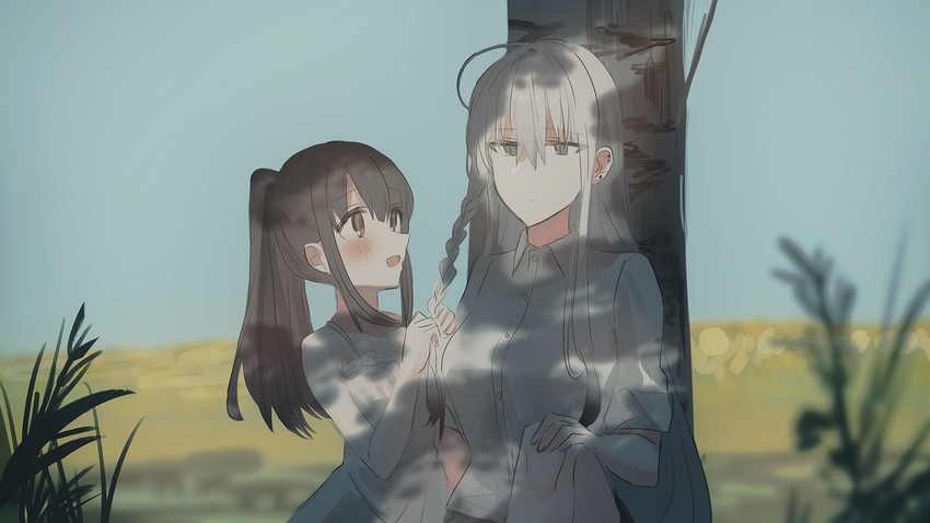 yana and zoya petrovna vecheslova (original) drawn by chihuri