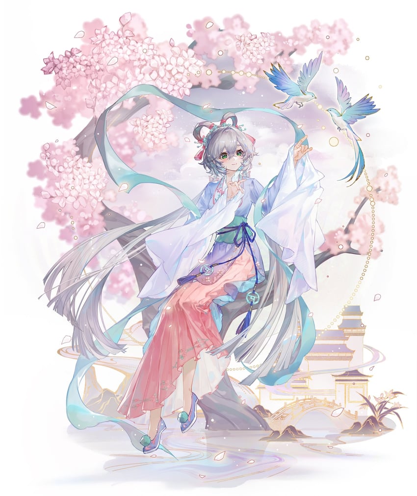 luo tianyi (vocaloid and 1 more) drawn by tuzhate