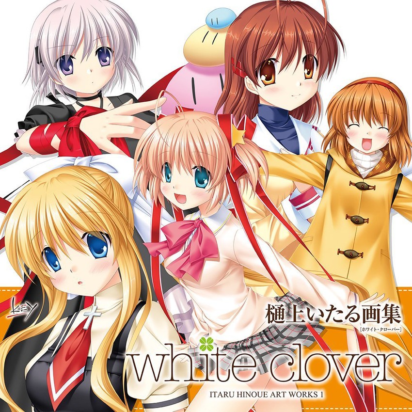 kamio misuzu, furukawa nagisa, kamikita komari, tsukimiya ayu, and kagari (little busters! and 6 more) drawn by hinoue_itaru