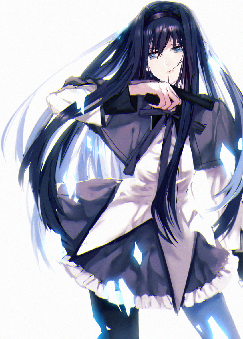 akemi homura (mahou shoujo madoka magica) drawn by tian_(my_dear)
