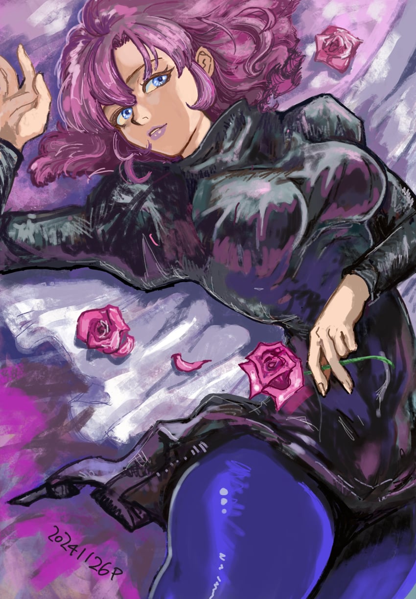 haman karn (gundam and 1 more) drawn by okrdisk2000