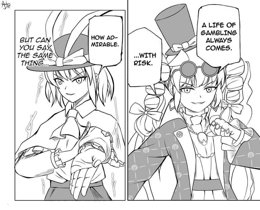 nagae iku and yorigami jo'on (touhou and 1 more) drawn by hatoman_(ytef4434)