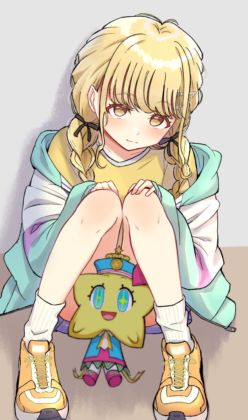 fujita kotone (idolmaster and 1 more) drawn by rice_natto