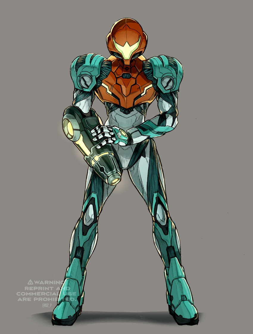 samus aran (metroid and 1 more) drawn by tanaka_(is2_p)